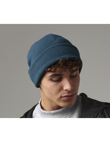 B-B243R-Recycled Fleece Cuffed Beanie